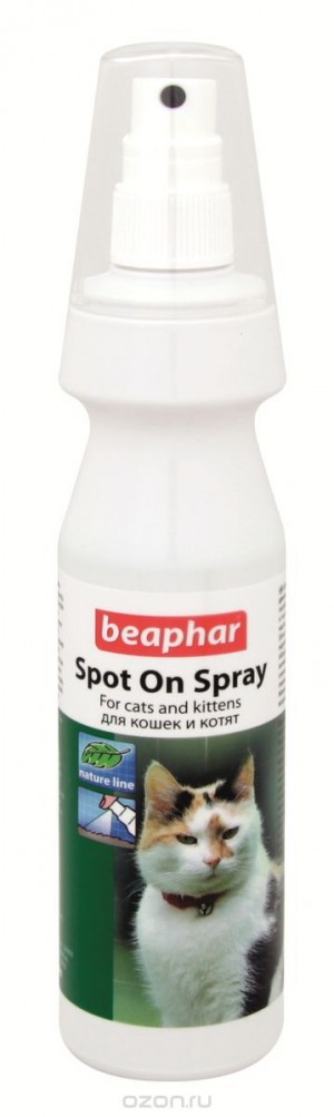 Beaphar Spot On Spray For Cats 150ml