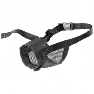 Ferplast uzpurnis L Muzzle net, melns