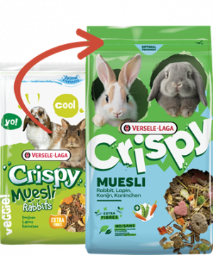 Prestige Crispy Muesli Rabbits 0,850g