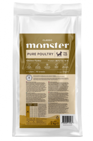Monster Dog Classic Pure Poultry 2kg