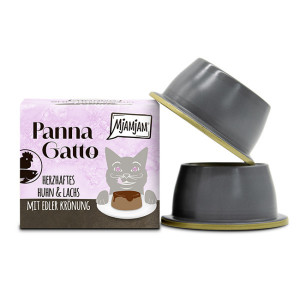 Mjamjam Panna Gatto vista un lasis 2x80g