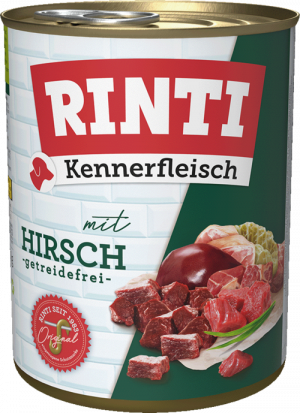 RINTI Kennerfleisch Deer 800g - ar briedi
