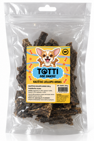 TOTTI Liellopa aknas 200g