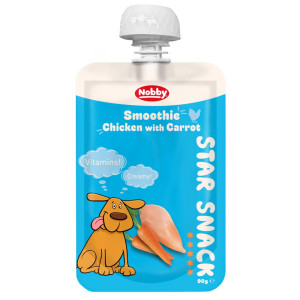 Nobby StarSnack SMOOTHIE Chicken with Carrot 90g