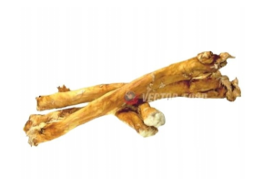 TOTTI kaltēta truša āda ar spalvu 20-23cm 2gb