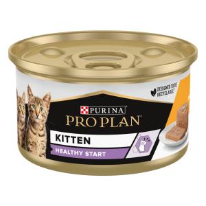 PRO PLAN HEALTHY START konservi kaķēniem ar vistas gaļu 85g 7+3 BEZ MAKSAS