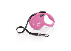 Flexi New Classic XS 3m-roza (lenta)