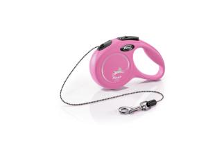Flexi New Classic XS 3m-roza (virve)
