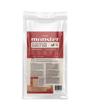 Monster Dog Classic Simply Red Oldie Goldie 2kg