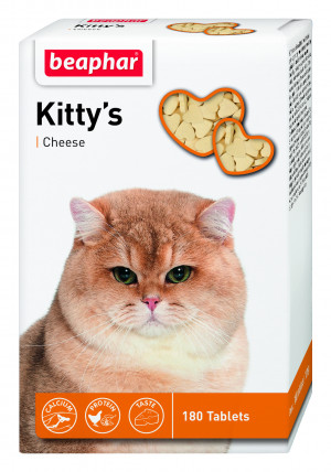 Beaphar Kitty's Cheese 180 tab.