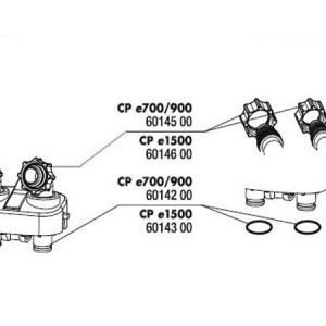 JBL CristalProfi e700/701,e900/901 blīve krānu blokam