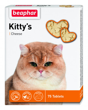 Beaphar Kitty's Cheese 75 tab.