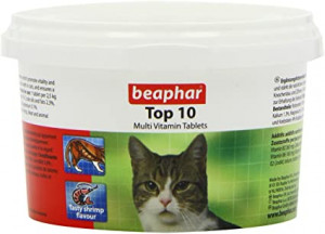 Beaphar TOP 10 For Cats 180tab.