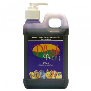 Plush Puppy HERBAL WHITENING SHAMPOO WITH GINSENG - šampūns suņiem 250ml