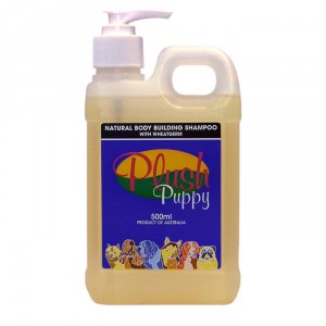 Plush Puppy NATURAL BODY BUILDING SHAMPOO WITH WHEATGERM - šampūns suņiem 1000ml