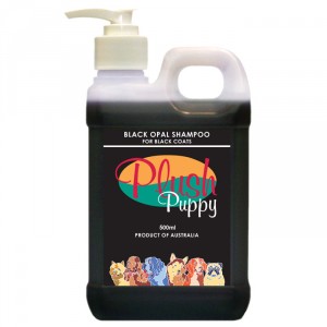 Plush Puppy BLACK OPAL SHAMPOO - šampūns suņiem ar melnu apmatojumu 500ml