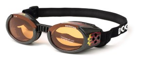 Doggles saulesbrilles suņiem melnas M 135mm