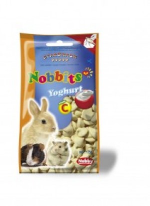 Nobby StarSnack Nobbits Yoghurt, ar jogurta garšu 75g