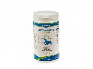 Canina Biotin forte tabletes 2kg - piedeva ar augstu biotina saturu