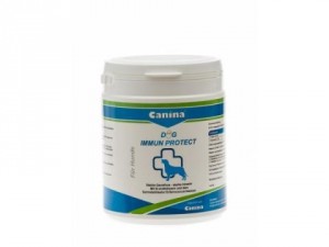 Canina Dog Immun Protect pulveris 300g - preparāts ar dabīgiem imūnglobulīniem suņiem