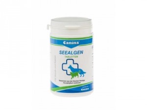 Canina Seealgen /tab./ 225g - stimulē spalvas, deguna, ķepu un smaganu pigmentāciju