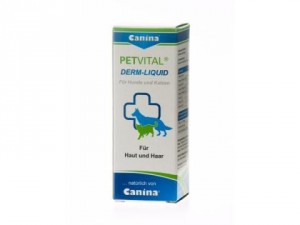 Canina Petvital Derm Liquid 250ml - stimulē ādas dziedzeru funkcijas