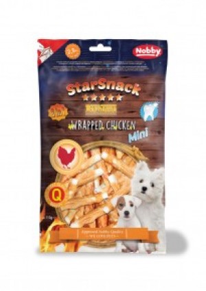 Nobby  StarSnack BBQ MINI Wrapped Chicken 113g