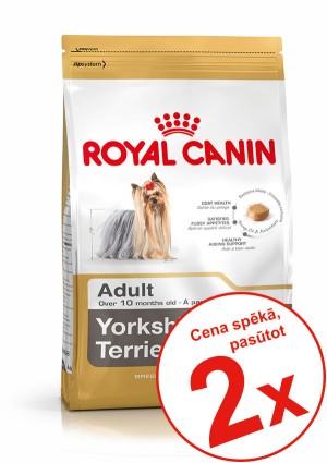 Royal Canin BHN Yorkshire Terrier Adult 2x7.5 kg CENA NORĀDĪTA PAR 1GB