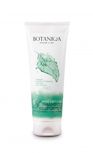 Botaniqa Show Line Basic Deep Clean Shampoo - šampūns suņiem 250ml