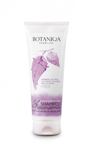 Botaniqa Show Line  Harsh & Shiny Coat Shampoo - šampūns suņiem 250ml