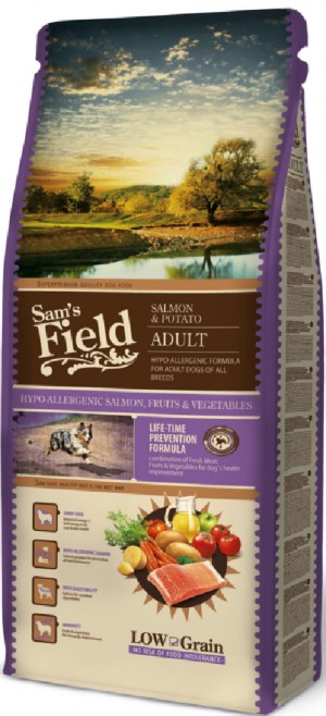 Sam's Field Adult Salmon & Potato ADULT 13 kg