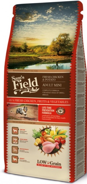 Sam's Field Fresh Chicken & Potato ADULT MINI 8kg