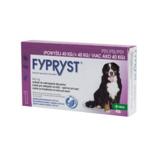Fypryst Spot on pretparazitāri pilieni suņiem 40-60 kg 402 mg  N1