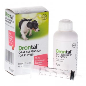 Drontal Puppy suspensija kucēnu attārpošanai, 50ml