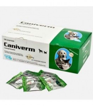 Caniverm 0.175 g tabletes mazu suņu un kaķu attārpošanai N1