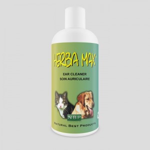 Herba Max Ausu tīrīšanas losjons dzīvniekiem 200ml