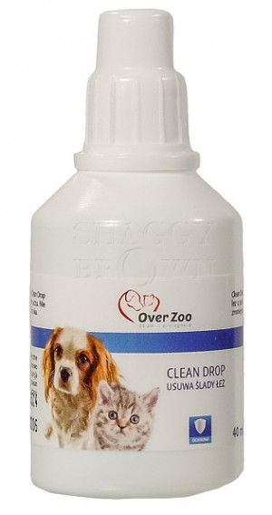 Over Zoo Clean Drop Acu tīrīšanas līdzeklis dzīvniekiem 40ml