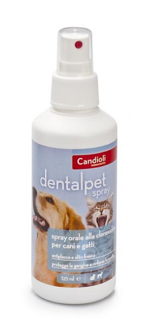 Candioli Dental Pet Spray sprejs zobu aplikuma veidošanās profilaksei 125ml