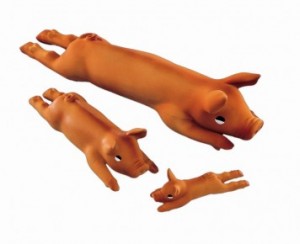 Nobby lateksa rotaļlieta suņiem Pig 42cm
