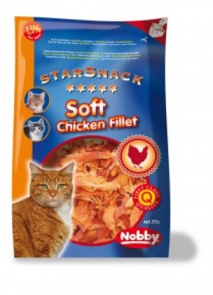 Nobby Starsnack Soft Chicken Fillet gardums kaķiem 85g