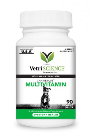 Canine Plus vitamīni, minerālvielas, aminoskābes un gremošanas fermenti suņiem vienā tabletē 90gb