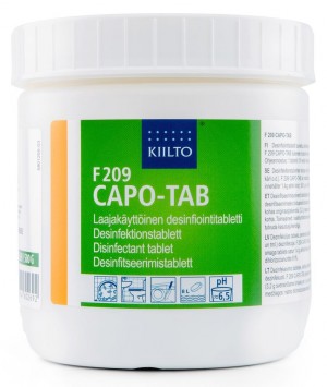 Hlora tabletes F209 Capo-Tab 500g