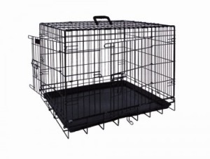 Nobby - metāla būris suņiem ar plastmasas apakšu 93x56x63 cm