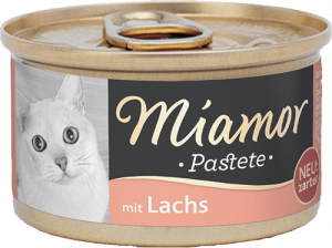 Miamor Pastete 12 x 85g Pastēte ar lasi