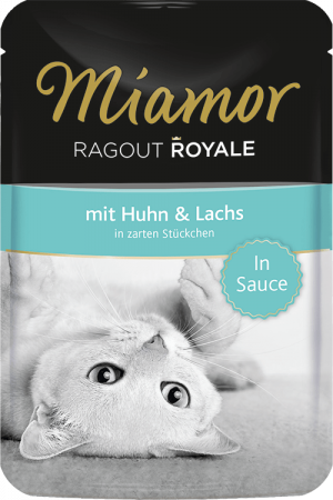 Miamor Ragout Royale 22 x 100g Konservi želējā ar lasi