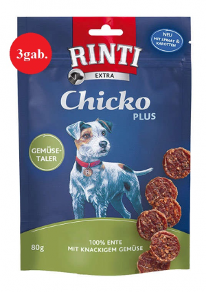 RINTI Extra Chicko Ente&Gemuse 3 x 80g