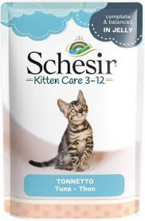 Schesir Kitten Tuncis želejā 85g