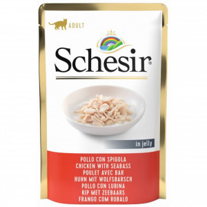 Schesir Chicken & Seabass 85g