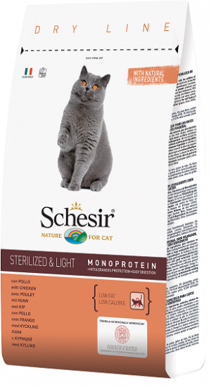 Schesir Dry Sterilized&Overweight 400g