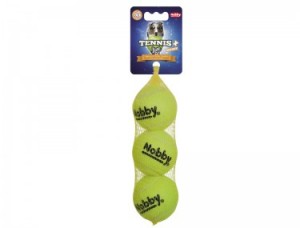 Nobby Tennisball M 6.5 cm 3gab.